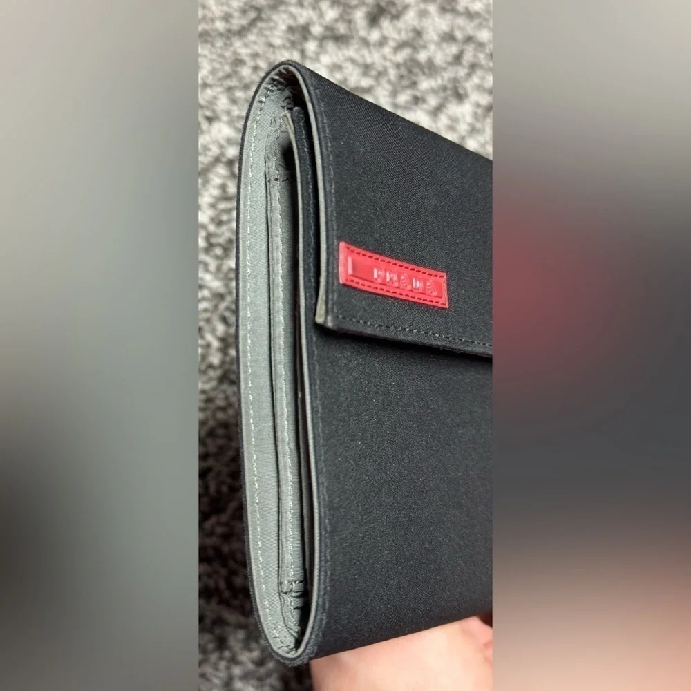 Prada mens Sport Nylon wallet